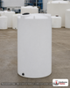 Snyder Industries 150 Gallon Heavy Duty Vertical Storage Tank. Polyethylene; Natural White; dimensions 59.0in H x 30.0in W x 30.0in L; 55.0 lb empty; 1.9 specific gravity rating; fittings: 1 Outlet , 1 Manway / Lid; max temp 120 deg  F / 48 deg  C; 3 Year Warranty. Manufacturer part number 1012800C26. Sold by OneSource Plastics (https://www.onesourceplastics.com).