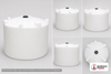 Snyder Industries 550 Gallon Heavy Duty Vertical Storage Tank