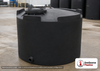 Snyder Industries 550 Gallon Black Heavy Duty Vertical Storage Tank. Polyethylene; Black; 47" H x 64" W x 64" L; fittings: 1