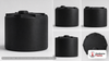 Dimensional spec drawing for Snyder 550 Gallon Vertical Storage Tank (64" L x 64" W x 47" H)