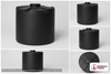 Snyder Industries 330 Gallon Black Heavy Duty Vertical Storage Tank
