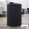 Norwesco 1250 Gallon Black Vertical Storage Tank. 1250 gallon capacity; Polyethylene; Black; dimensions 114.0in H x 60.0in W x 60.0in L; 190.0 lb empty; 1.5 specific gravity rating; fittings: 1 Outlet , 1 Manway / Lid; max temp 120 deg  F / 48 deg  C; 3 Year Warranty. Manufacturer part number 44356b. Manufactured by Norwesco. Sold by OneSource Plastics (https://www.onesourceplastics.com).