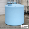 Norwesco 2500 Gallon Light Blue Heavy Duty Vertical Storage Tank. 2500 gallon capacity; Polyethylene; Light Blue; 91" H x