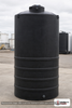 Norwesco 2000 Gallon Black Vertical Storage Tank. 2000 gallon capacity; Polyethylene; Black; 152" H x 64" W x 64" L