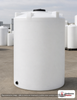 Snyder Industries 1550 Gallon Heavy Duty Vertical Storage Tank. Polyethylene; Natural White; 124" H x 64" W x 64" L