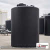 Norwesco 20000 Gallon Black Vertical Storage Tank. Polyethylene; Black; dimensions 242.0in H x 165.0in W x 165.0in L; 5007.0 lb empty; 1.5 specific gravity rating; fittings: 1 Outlet , 1 Manway / Lid; max temp 120 deg  F / 48 deg  C; 3 Year Warranty. Manufacturer part number 44344. Manufactured by Norwesco. Sold by OneSource Plastics (https://www.onesourceplastics.com).