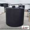 Norwesco 2100 Gallon Black Heavy Duty Vertical Storage Tank. 2100 gallon capacity; Polyethylene; Black; dimensions 89.0in H x 87.0in W x 87.0in L; 349.0 lb empty; 1.9 specific gravity rating; fittings: 1 Outlet , 1 Manway / Lid; max temp 120 deg  F / 48 deg  C; 5 Year Warranty. Manufacturer part number 43188. Manufactured by Norwesco. Sold by OneSource Plastics (https://www.onesourceplastics.com).