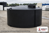 Norwesco 4995 Gallon Black Vertical Storage Tank. 4995 gallon capacity; Polyethylene; Black; dimensions 89.0in H x 142.0in W x 142.0in L; 854.0 lb empty; 1.5 specific gravity rating; fittings: 1 Outlet , 1 Manway / Lid; max temp 120 deg  F / 48 deg  C; 3 Year Warranty. Manufacturer part number 44822b. Manufactured by Norwesco. Sold by OneSource Plastics (https://www.onesourceplastics.com).