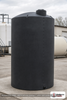 Norwesco 3600 Gallon Black Vertical Storage Tank. 3600 gallon capacity; Polyethylene; Black; 151" H x 87" W x 87" L