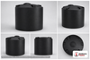 Snyder Industries 6000 Gallon Black Heavy Duty Vertical Storage Tank