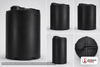 Snyder Industries 5000 Gallon Black Heavy Duty Vertical Storage Tank