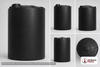 Snyder Industries 2500 Gallon Black Heavy Duty Vertical Storage Tank