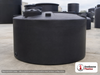 Snyder Industries 2000 Gallon Black Heavy Duty Vertical Storage Tank. Polyethylene; Black; 88" H x 90" W x 90" L; fittings: