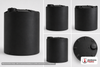 Snyder Industries 10500 Gallon Black Vertical Storage Tank