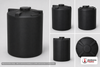 Snyder Industries 8900 Gallon Black Vertical Storage Tank