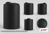Snyder Industries 5000 Gallon Black Vertical Storage Tank