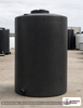 Snyder Industries 3000 Gallon Black Vertical Storage Tank. Polyethylene; Black; 127" H x 90" W x 90" L; fittings: 1 Outlet