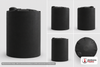 Snyder Industries 3000 Gallon Black Vertical Storage Tank