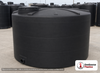 Snyder Industries 2650 Gallon Black Vertical Storage Tank. Polyethylene; Black; dimensions 97.0in H x 102.0in W x 102.0in L; 510.0 lb empty; 1.5 specific gravity rating; fittings: 1 Outlet , 1 Manway / Lid; max temp 120 deg  F / 48 deg  C; 3 Year Warranty. Manufacturer part number 8390000C37-BLACK. Sold by OneSource Plastics (https://www.onesourceplastics.com).
