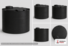 Snyder Industries 2650 Gallon Black Vertical Storage Tank