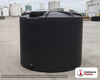 Snyder Industries 2000 Gallon Black Vertical Storage Tank. Polyethylene; Black; 88" H x 90" W x 90" L; fittings: 1 Outlet, 1