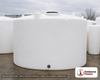 Snyder Industries 5400 Gallon Vertical Storage Tank. Polyethylene; Natural White; dimensions 91.0in H x 142.0in W x 142.0in L; 750.0 lb empty; 1.5 specific gravity rating; fittings: 1 Outlet , 1 Manway / Lid; max temp 120 deg  F / 48 deg  C; 3 Year Warranty. Manufacturer part number 7000400C37. Sold by OneSource Plastics (https://www.onesourceplastics.com).