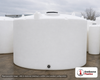 Snyder Industries 5400 Gallon Vertical Storage Tank. Polyethylene; Natural White; 91" H x 142" W x 142" L; fittings: 1