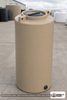 Enduraplas 450 Gallon Beige Vertical Water Storage Tank. Polyethylene; Beige; 94" H x 40" W x 40" L; fittings: 1 Outlet, 1