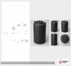 Enduraplas 340 Gallon Black Vertical Water Storage Tank