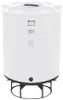 Enduraplas 870 Gallon White Cone Bottom Tank with Stand