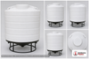 Enduraplas 550 Gallon White Cone Bottom Tank