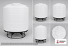 Enduraplas 2500 Gallon White Cone Bottom Tank