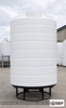 Enduraplas 3000 Gallon White Cone Bottom Tank. Polyethylene; Natural White; dimensions 136.0in H x 90.0in W x 90.0in L; 1000.0 lb empty; 1.9 specific gravity rating; fittings: 1 Outlet , 1 Manway / Lid; 10 Year Warranty with Activation. Manufacturer part number THC03000W. Sold by OneSource Plastics (https://www.onesourceplastics.com).