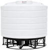Enduraplas 6011 Gallon White Cone Bottom Tank with Stand