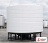 Enduraplas 7011 Gallon White Cone Bottom Tank. Polyethylene; Natural White; dimensions 141.0in H x 144.0in W x 144.0in L; 1600.0 lb empty; 1.9 specific gravity rating; fittings: 1 Outlet , 1 Manway / Lid; 10 Year Warranty with Activation. Manufacturer part number THC07011W. Sold by OneSource Plastics (https://www.onesourceplastics.com).