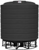 Enduraplas 8000 Gallon Black Cone Bottom Tank