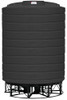 Enduraplas 10000 Gallon Black Cone Bottom Tank with Stand