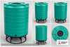 Enduraplas 870 Gallon Green Cone Bottom Tank