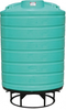 Enduraplas 2500 Gallon Green Cone Bottom Tank with Stand