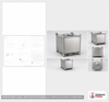Dimensional spec drawing for Snyder 350 Gallon IBC Tote Tank (42" L x 48" W x 47.25" H)