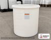 Snyder Industries 90 Gallon Plastic Open Top Batch Storage Tank. High Density Linear Polyethylene; White; dimensions 36.0in H x 34.0in W x 30.0in L; 100.0 lb empty; 1.9 specific gravity rating. Manufacturer part number SII-56900VOT45. Sold by OneSource Plastics (https://www.onesourceplastics.com).