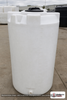 Norwesco 175 Gallon HD Vertical Storage Tank. Polyethylene; Natural White; 60" H x 31" W x 31" L; fittings: 1 Manway / Lid