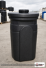 Snyder Industries 35 Gallon ASTM HDPE Black Double Wall Tank. High Density Linear Polyethylene; Black; dimensions 36.0in H x 22.0in W x 22.0in L; 45.0 lb empty; 1.9 specific gravity rating; fittings: 1 Manway / Lid; max temp 120 deg  F / 48 deg  C; 3 Year Warranty. Manufacturer part number 1000112n51. Manufactured by Snyder. Sold by OneSource Plastics (https://www.onesourceplastics.com).