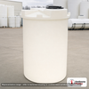 Snyder Industries 150 Gallon Sodium Hypochlorite (UV) Double Wall Tank. HDLPE #880059; Opaque White; dimensions 62.0in H x 34.0in W x 34.0in L; 110.0 lb empty; 1.9 specific gravity rating; fittings: 1 Manway / Lid; max temp 120 deg  F / 48 deg  C; 3 Year Warranty. Manufacturer part number 5710102n52. Manufactured by Snyder. Sold by OneSource Plastics (https://www.onesourceplastics.com).