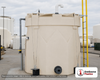 Snyder Industries 3500 Gallon ASTM XLPE Captor Double Wall Tank. Crosslinked Linear Polyethylene; Natural White; dimensions 158.0in H x 102.0in W x 102.0in L; 2100.0 lb empty; 1.5 specific gravity rating; fittings: 1 Manway / Lid; max temp 140 deg  F / 60 deg  C; 3 Year Warranty. Manufacturer part number 5600000n40. Manufactured by Snyder. Sold by OneSource Plastics (https://www.onesourceplastics.com).