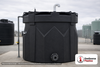 Snyder Industries 3500 Gallon ASTM XLPE Black Captor Double Wall Tank. Crosslinked Linear Polyethylene; Black; dimensions 158.0in H x 102.0in W x 102.0in L; 2100.0 lb empty; 1.5 specific gravity rating; fittings: 1 Manway / Lid; max temp 140 deg  F / 60 deg  C; 3 Year Warranty. Manufacturer part number 5600000n46. Manufactured by Snyder. Sold by OneSource Plastics (https://www.onesourceplastics.com).