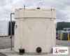 Snyder Industries 3000 Gallon ASTM XLPE Captor Double Wall Tank. Crosslinked Linear Polyethylene; Natural White; dimensions 142.0in H x 102.0in W x 102.0in L; 1900.0 lb empty; 1.9 specific gravity rating; fittings: 1 Manway / Lid; max temp 140 deg  F / 60 deg  C; 3 Year Warranty. Manufacturer part number 5590000n42. Manufactured by Snyder. Sold by OneSource Plastics (https://www.onesourceplastics.com).