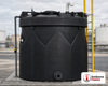 Snyder Industries 3000 Gallon ASTM Black Captor Double Wall Tank. High Density Linear Polyethylene; Black; dimensions 142.0in H x 102.0in W x 102.0in L; 1900.0 lb empty; 1.9 specific gravity rating; fittings: 1 Manway / Lid; max temp 120 deg  F / 48 deg  C; 3 Year Warranty. Manufacturer part number 5590000n51. Manufactured by Snyder. Sold by OneSource Plastics (https://www.onesourceplastics.com).