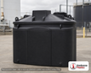 Snyder Industries 1000 Gallon ASTM HDPE Black Double Wall Tank. High Density Linear Polyethylene; Black; 69" H x 81" W x 81"