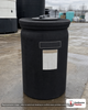 Snyder Industries 60 Gallon ASTM HDPE Black Double Wall Tank. High Density Linear Polyethylene; Black; dimensions 41.0in H x 26.0in W x 26.0in L; 55.0 lb empty; 1.9 specific gravity rating; fittings: 1 Manway / Lid; max temp 120 deg  F / 48 deg  C; 3 Year Warranty. Manufacturer part number 5680002N51. Manufactured by Snyder. Sold by OneSource Plastics (https://www.onesourceplastics.com).